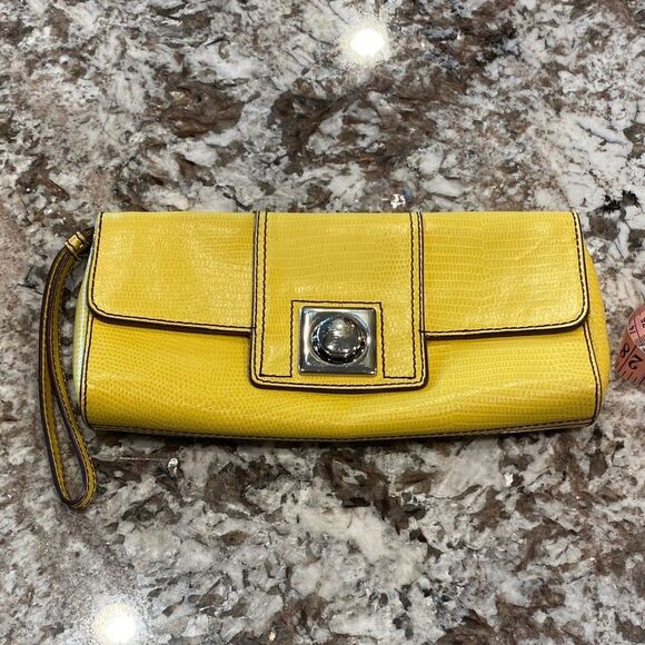 Yellow Clutch Bag - Picture 1 of 5